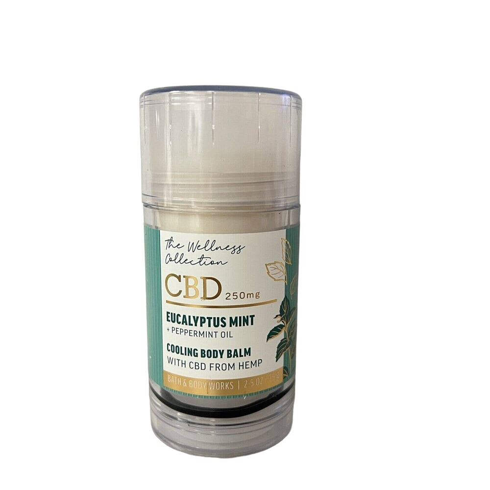 Bath & Body Works Wellness Collection Eucalyptus Mint Cooling Body Balm 2 Pack - Picture 2 of 5